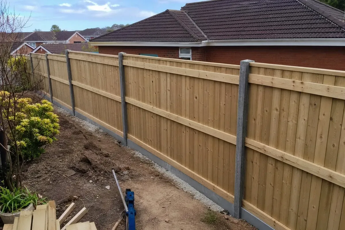 Fence Installation in Stoke-on-Trent