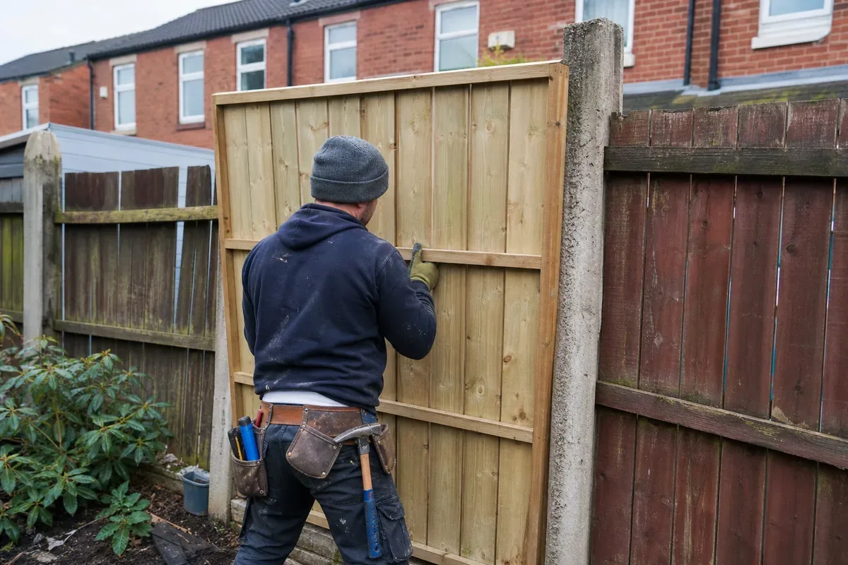 Fence Repairs in Stoke-on-Trent