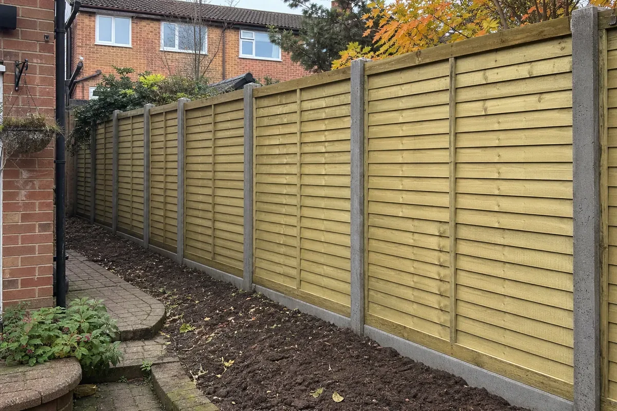 Garden Fencing in Stoke-on-Trent